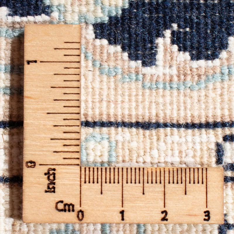 Tapis persan - Nain - Premium - 117 x 80 cm - bleu foncé