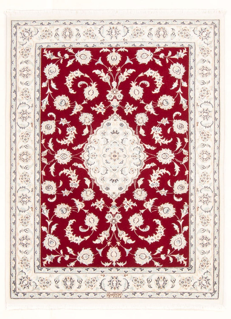 Tapis persan - Nain - Royal - 152 x 107 cm - rouge