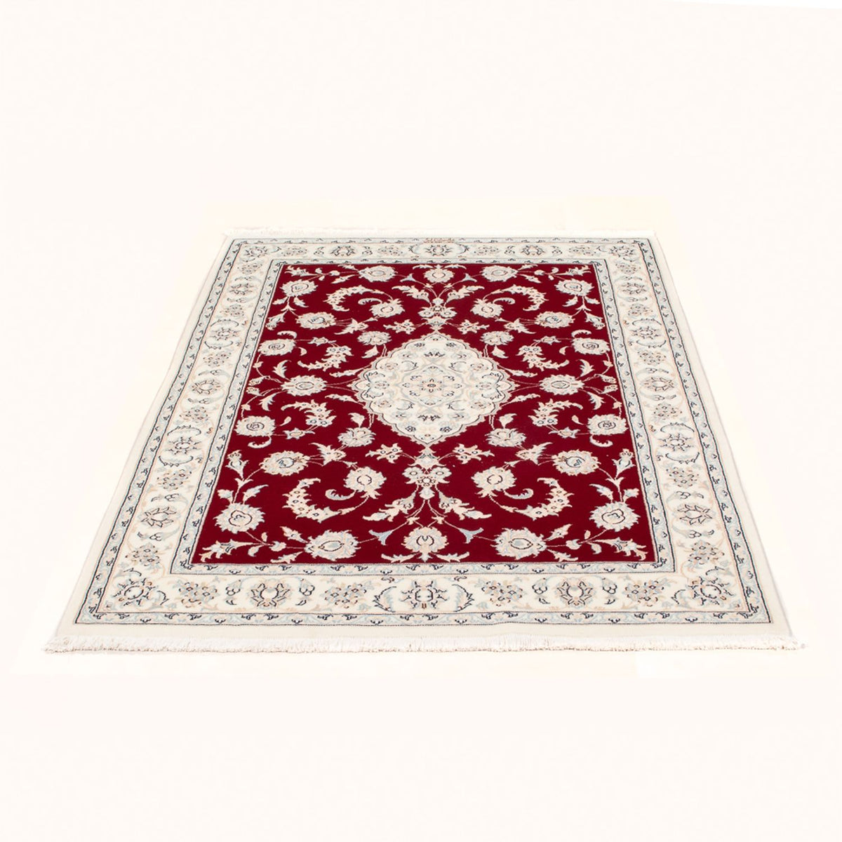 Tapis persan - Nain - Royal - 152 x 107 cm - rouge