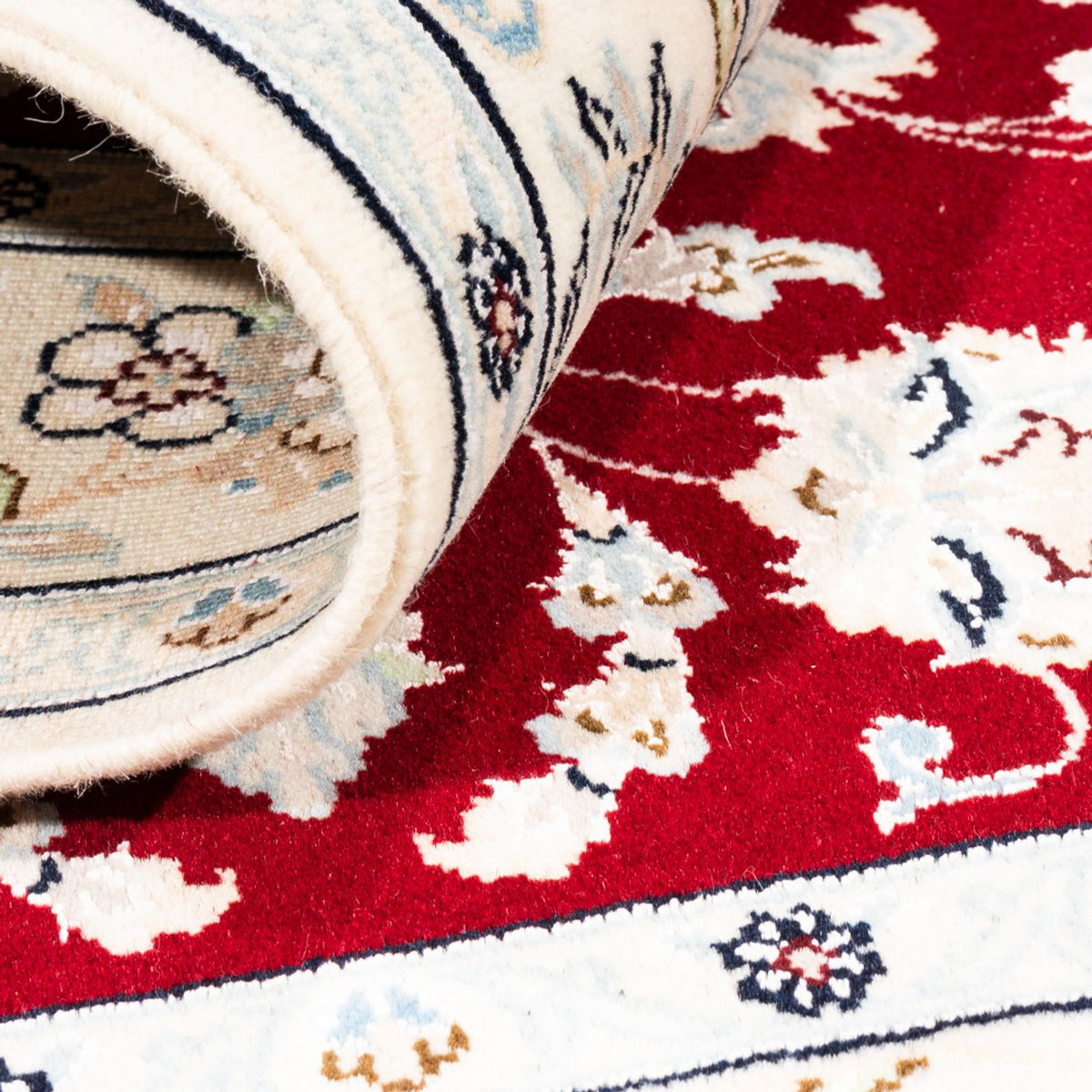 Tapis persan - Nain - Premium - 163 x 108 cm - rouge