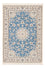 Tapis persan - Nain - Premium - 121 x 80 cm - bleu clair