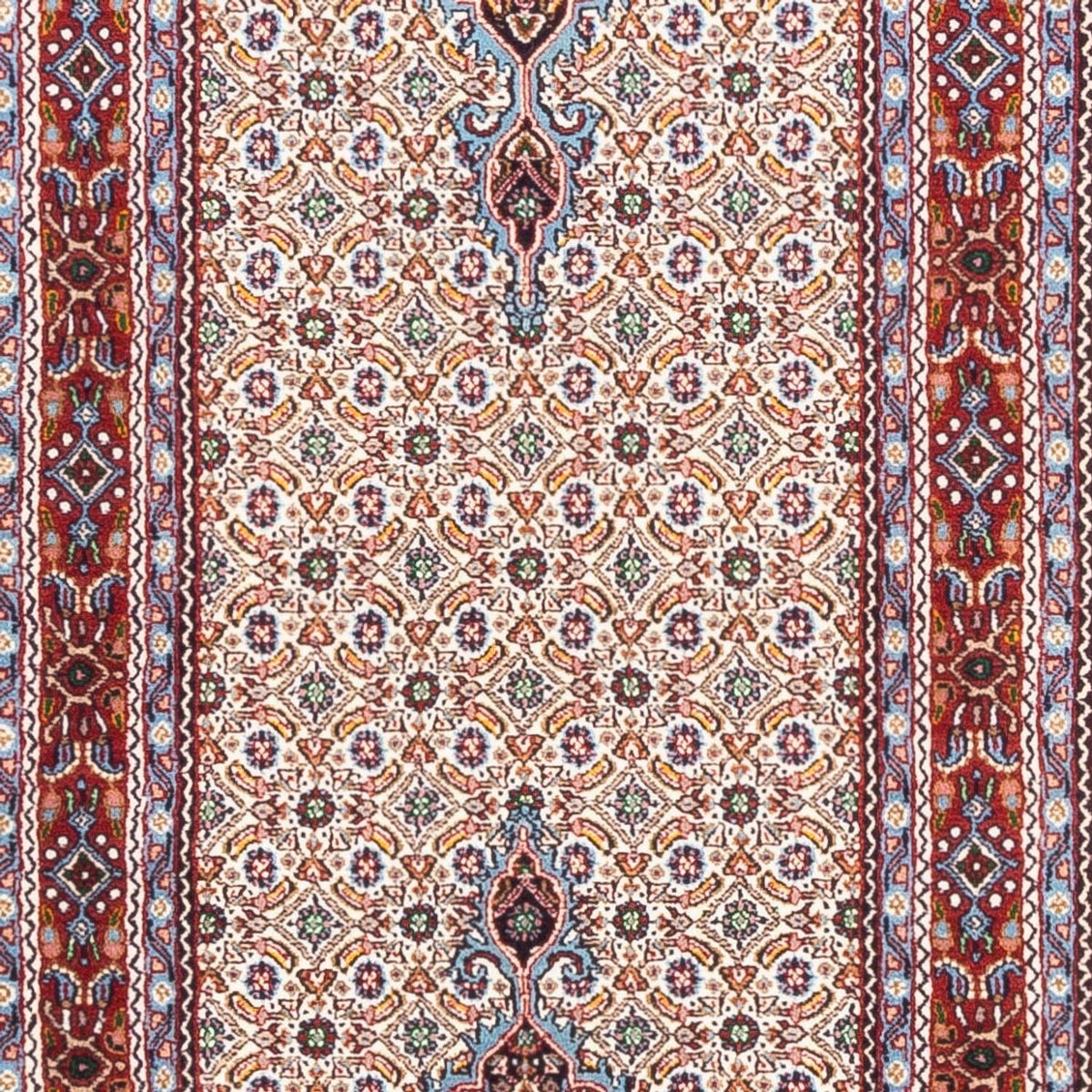 Tapis de couloir Tapis persan - Classique - 397 x 78 cm - crème