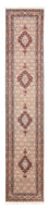 Tapis de couloir Tapis persan - Classique - 388 x 78 cm - crème