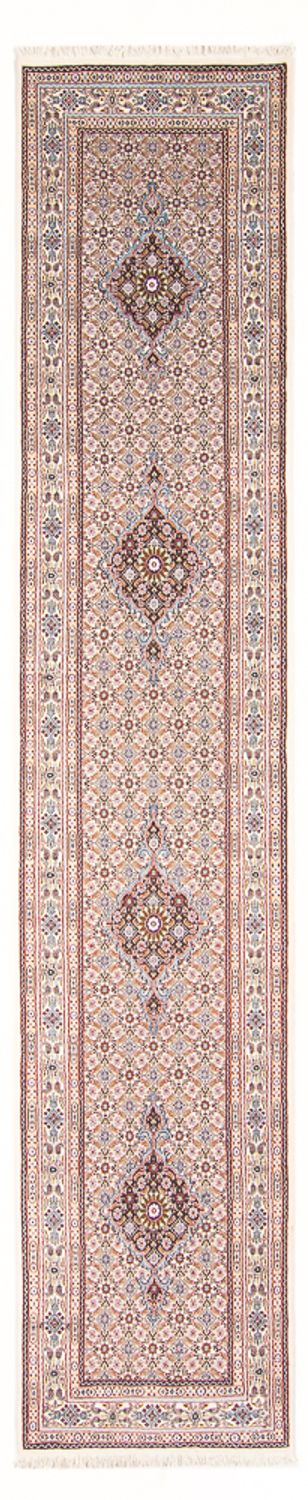 Tapis de couloir Tapis persan - Classique - 398 x 76 cm - crème