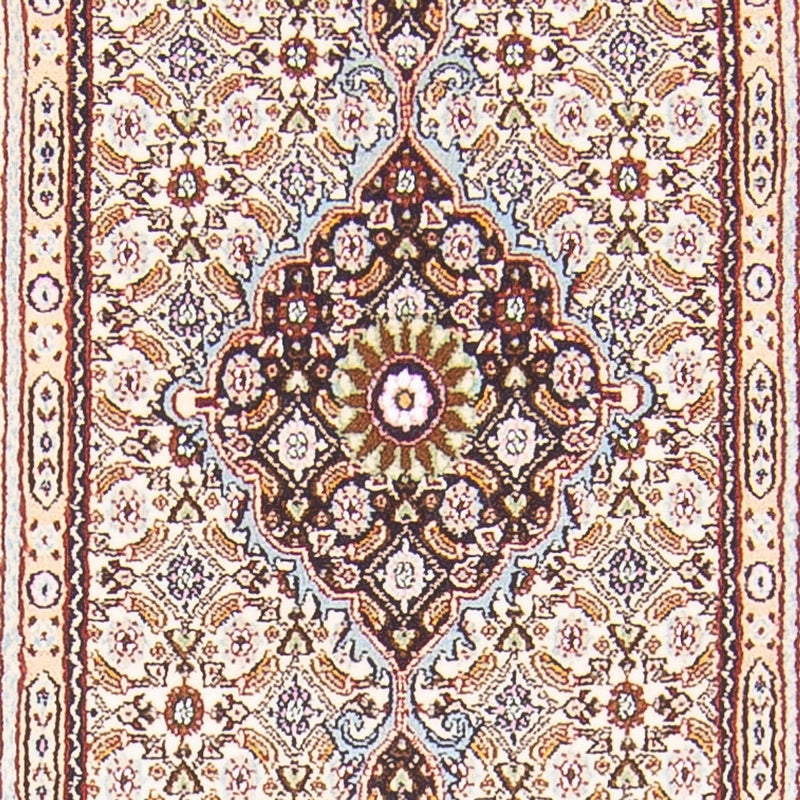 Tapis de couloir Tapis persan - Classique - 398 x 76 cm - crème