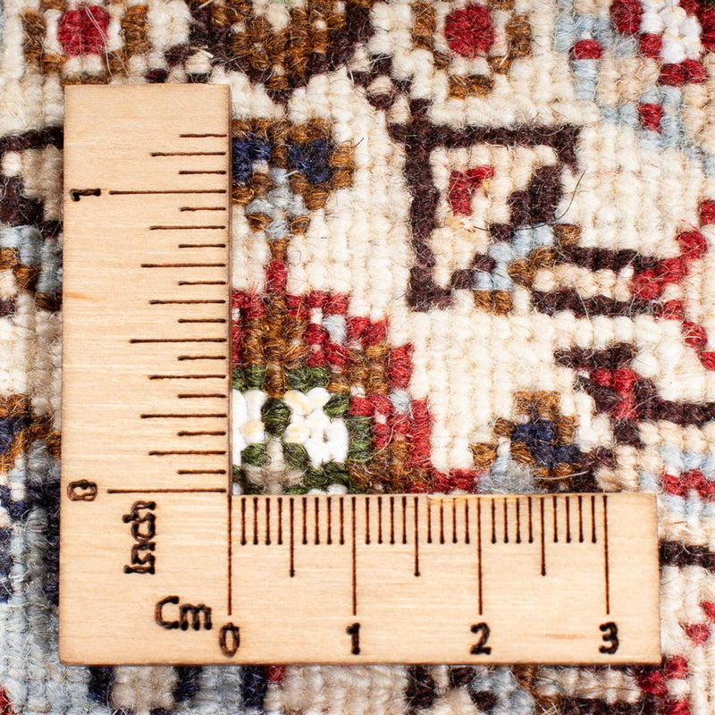 Tapis de couloir Tapis persan - Classique - 398 x 76 cm - crème