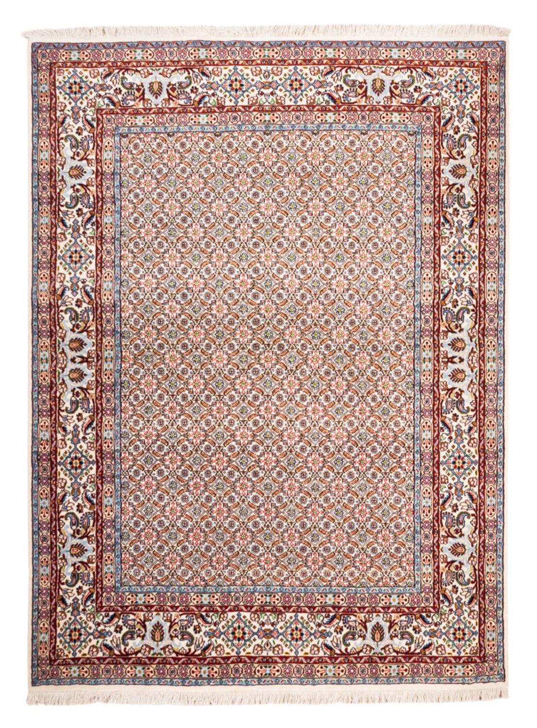 Tapis persan - Classique - 194 x 146 cm - crème