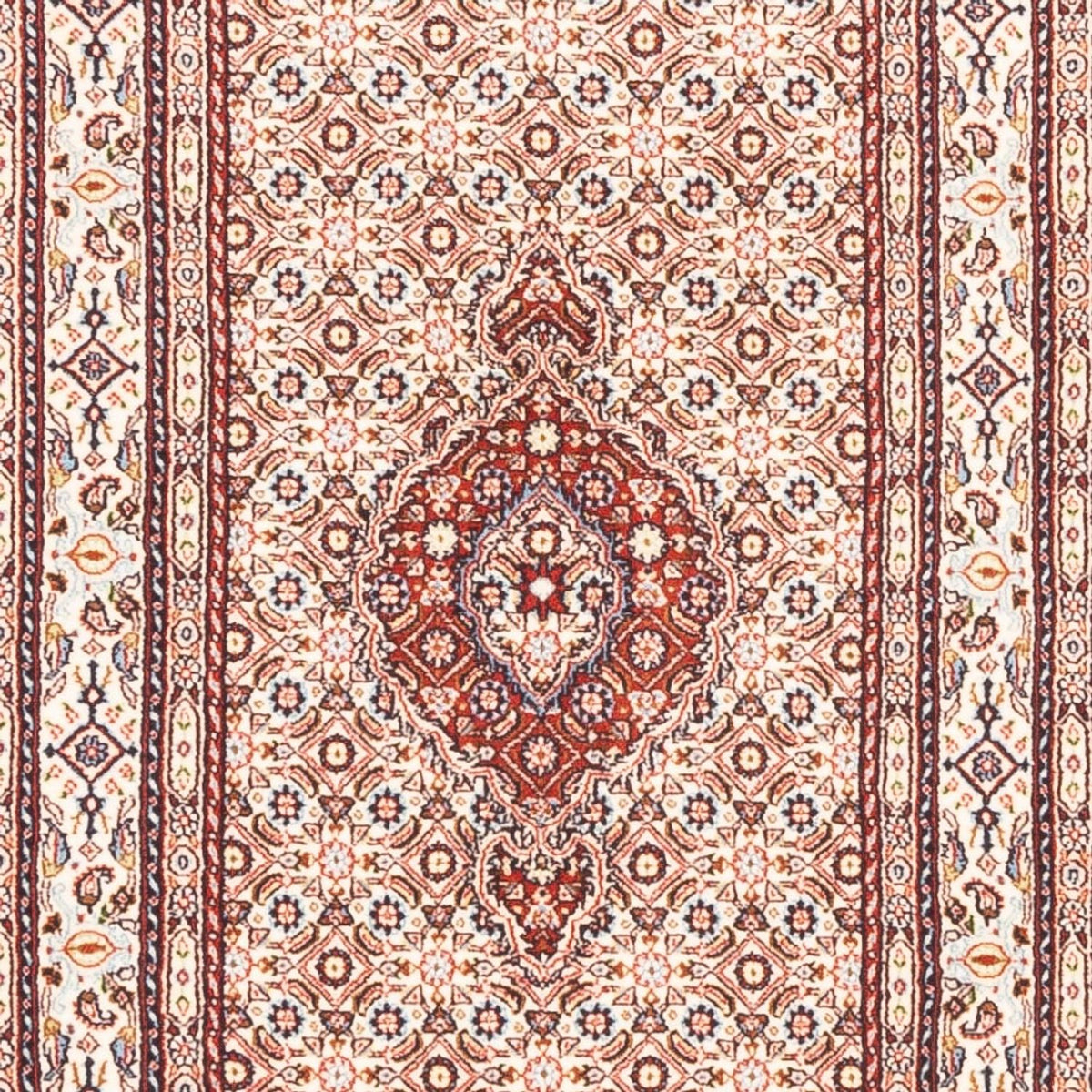 Tapis de couloir Tapis persan - Classique - 395 x 79 cm - crème