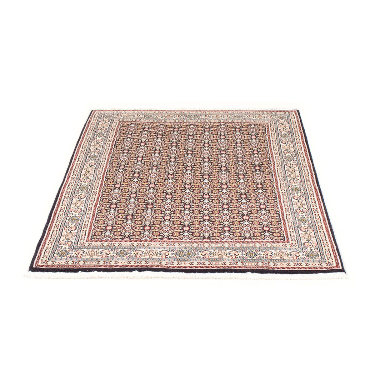Tapis persan - Classique - 147 x 98 cm - bleu foncé