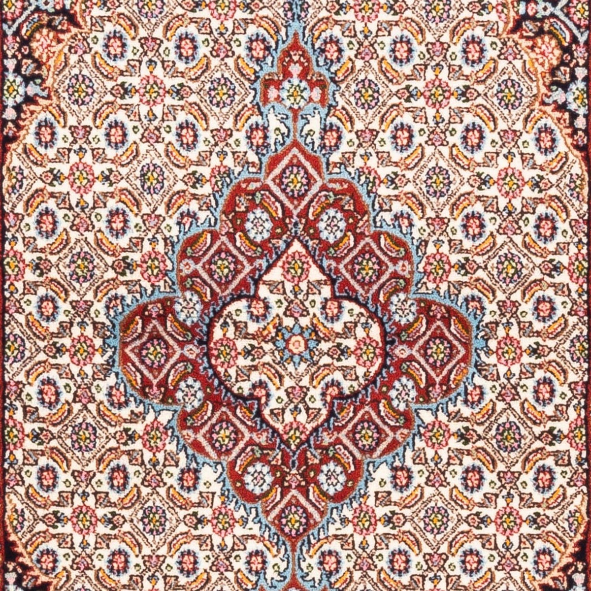 Tapis persan - Classique - 140 x 96 cm - crème