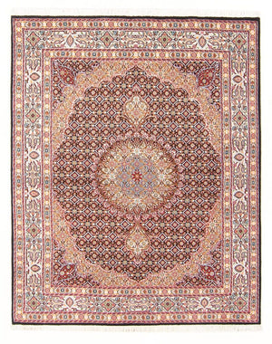 Tapis persan - Classique - 203 x 147 cm - bleu foncé