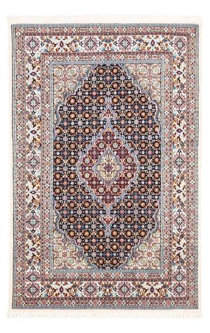 Tapis persan - Classique - 148 x 99 cm - bleu foncé