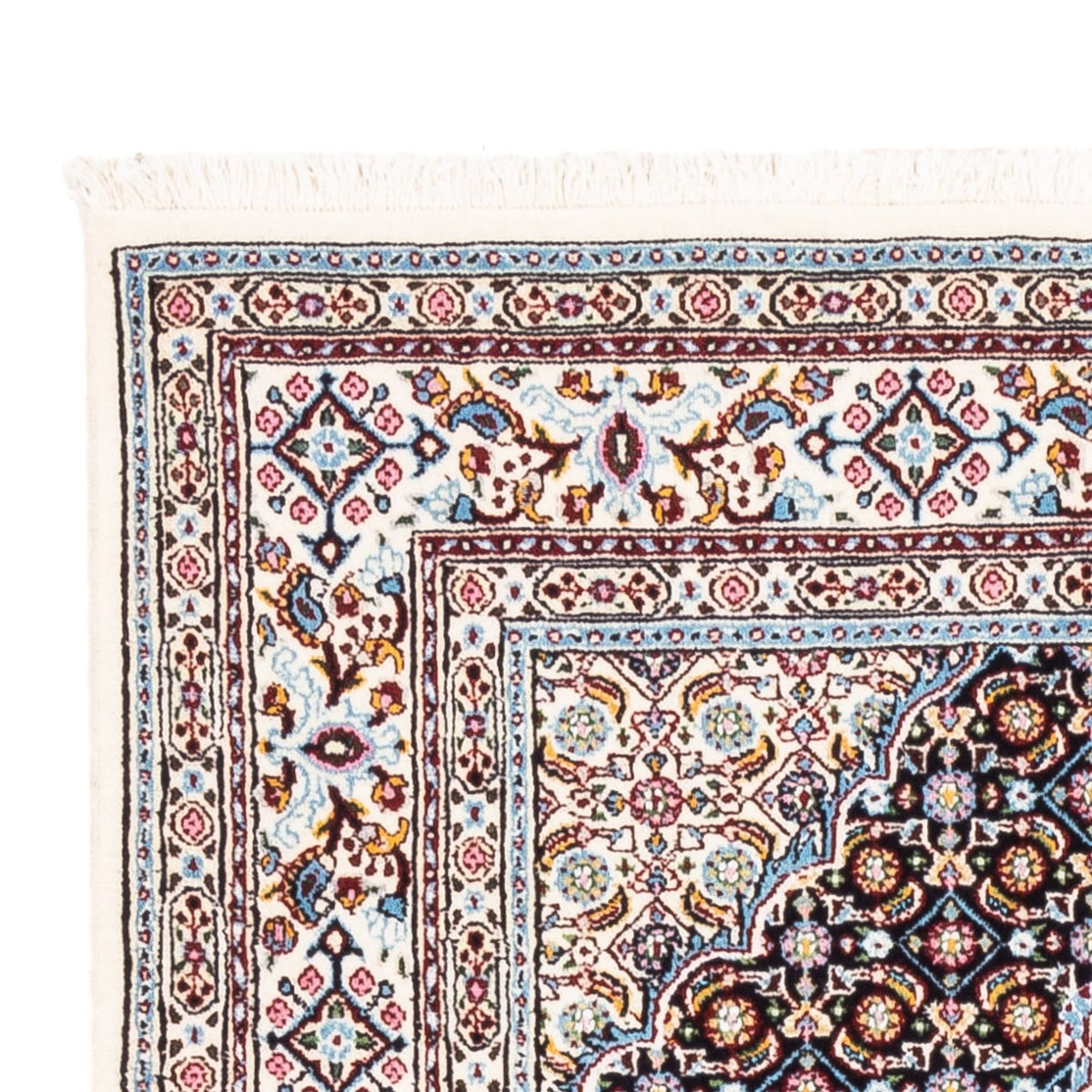 Tapis persan - Classique - 148 x 99 cm - bleu foncé