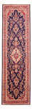 Tapis de couloir Tapis persan - Nomadic - 313 x 108 cm - bleu foncé