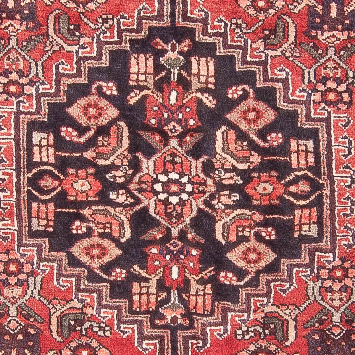 Tapis de couloir Tapis persan - Nomadic - 305 x 108 cm - rouge