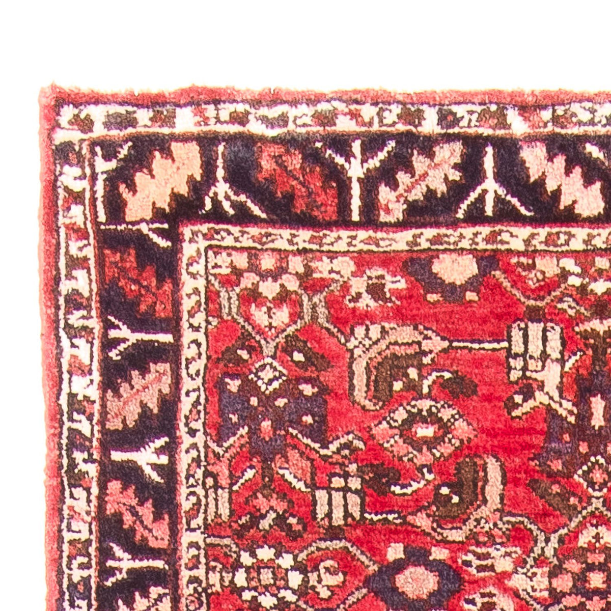 Tapis de couloir Tapis persan - Nomadic - 305 x 108 cm - rouge