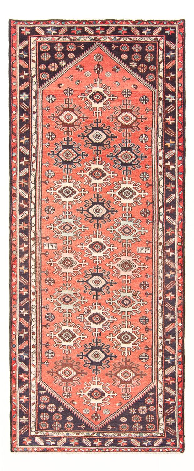 Tapis de couloir Tapis persan - Nomadic - 286 x 110 cm - rouge