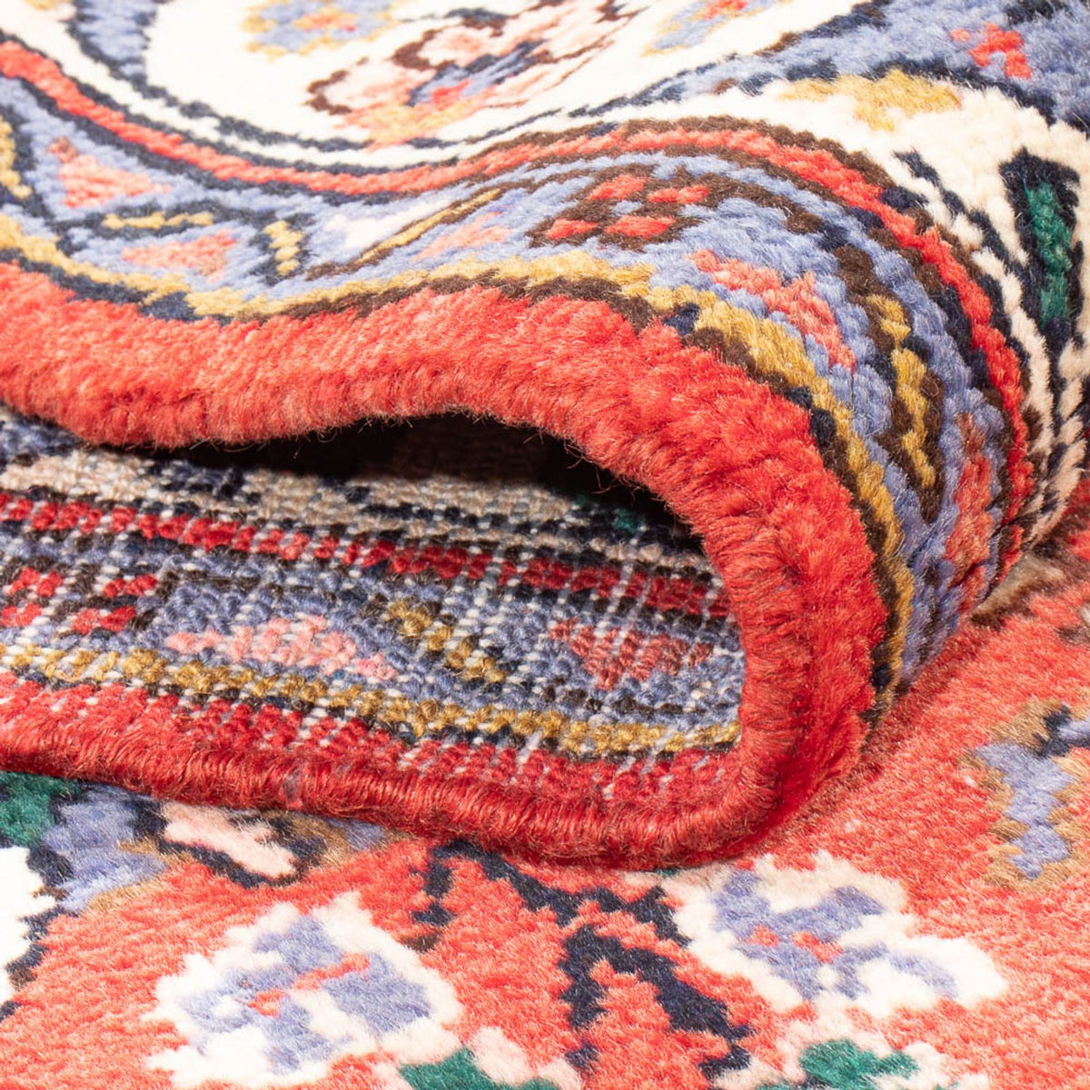 Tapis de couloir Tapis persan - Classique - 298 x 107 cm - rouge