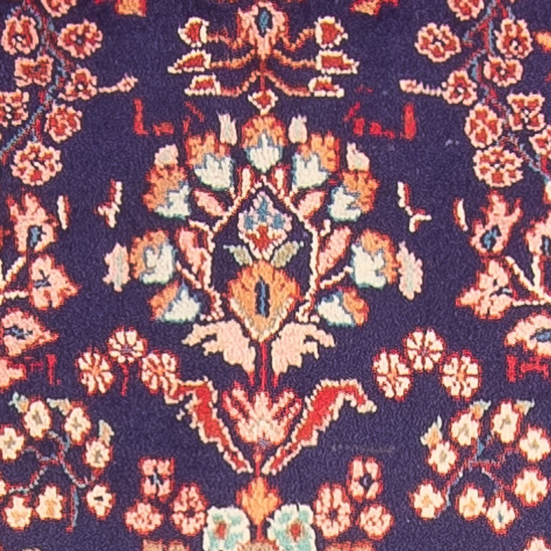 Tapis de couloir Tapis persan - Classique - 298 x 110 cm - bleu foncé