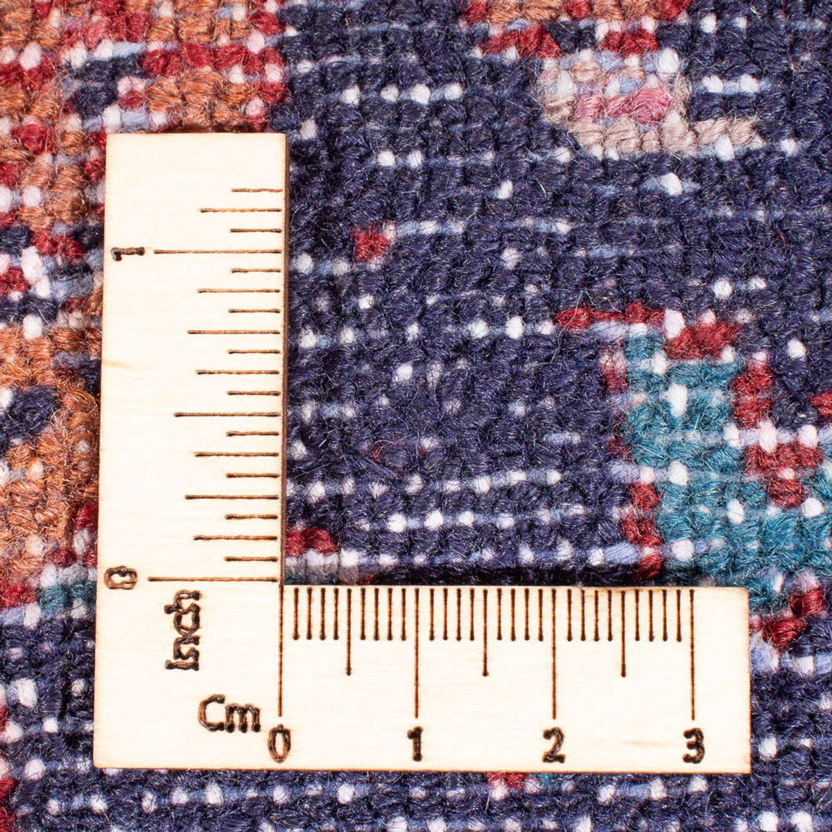 Tapis de couloir Tapis persan - Classique - 298 x 110 cm - bleu foncé