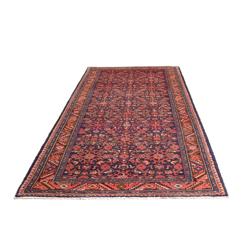 Tapis de couloir Tapis persan - Nomadic - 308 x 118 cm - bleu foncé