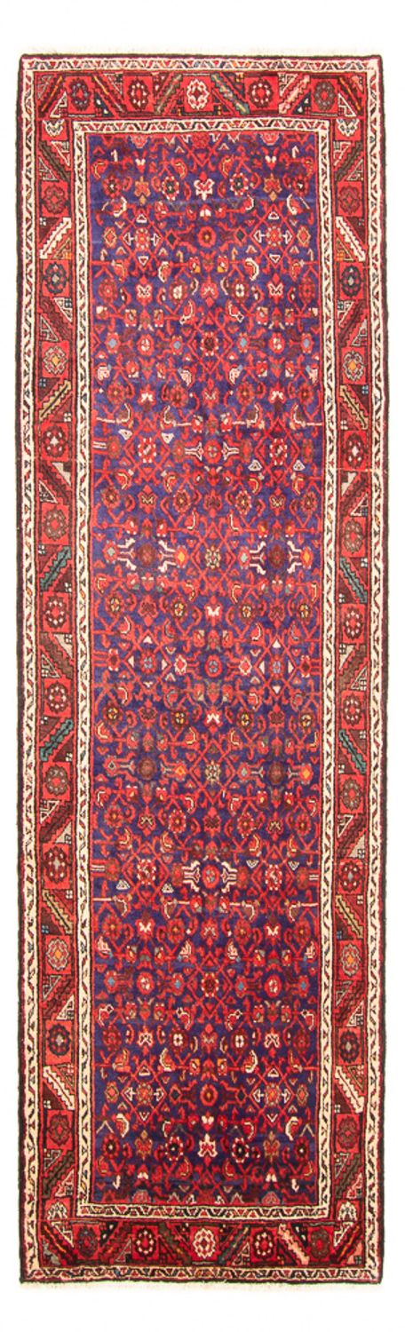 Tapis de couloir Tapis persan - Nomadic - 316 x 117 cm - bleu foncé