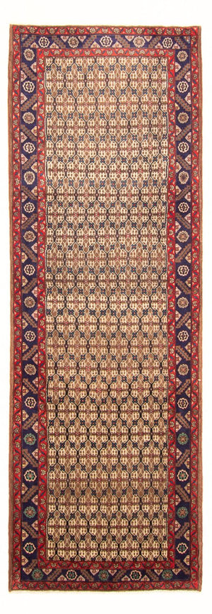 Tapis de couloir Tapis persan - Nomadic - 220 x 112 cm - crème