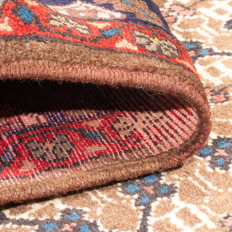 Tapis de couloir Tapis persan - Nomadic - 220 x 112 cm - crème