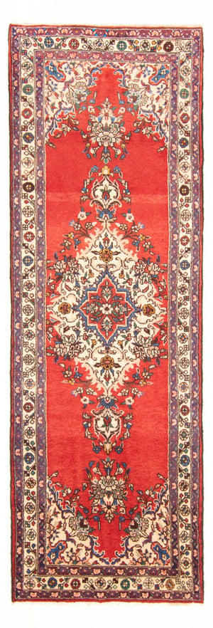 Tapis de couloir Tapis persan - Nomadic - 316 x 108 cm - rouge