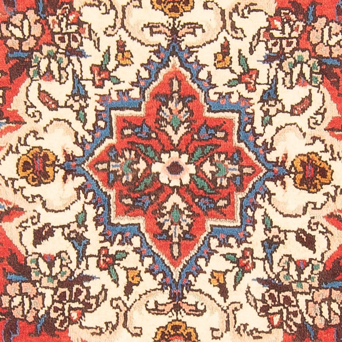 Tapis de couloir Tapis persan - Nomadic - 316 x 108 cm - rouge