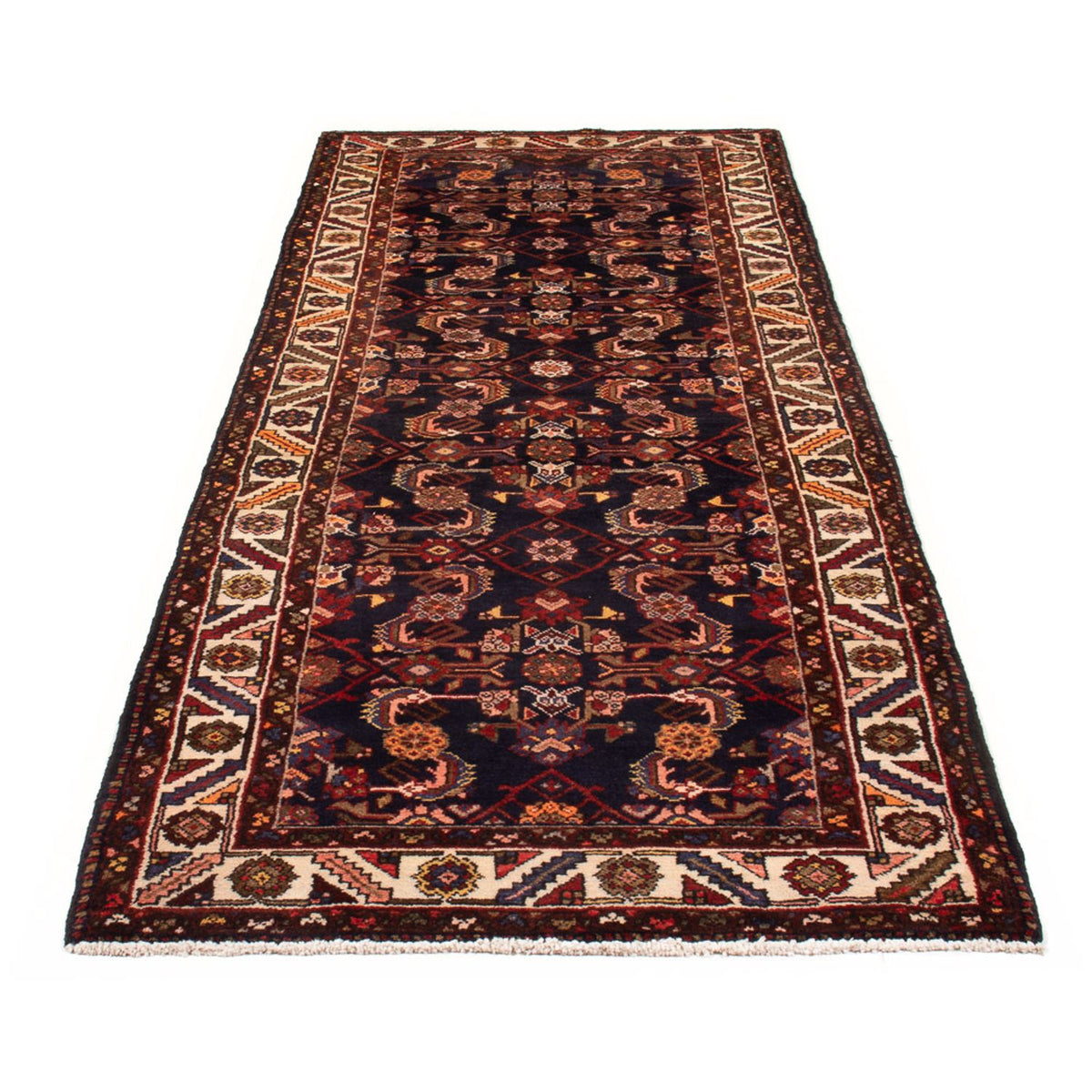 Tapis de couloir Tapis persan - Nomadic - 290 x 103 cm - bleu foncé