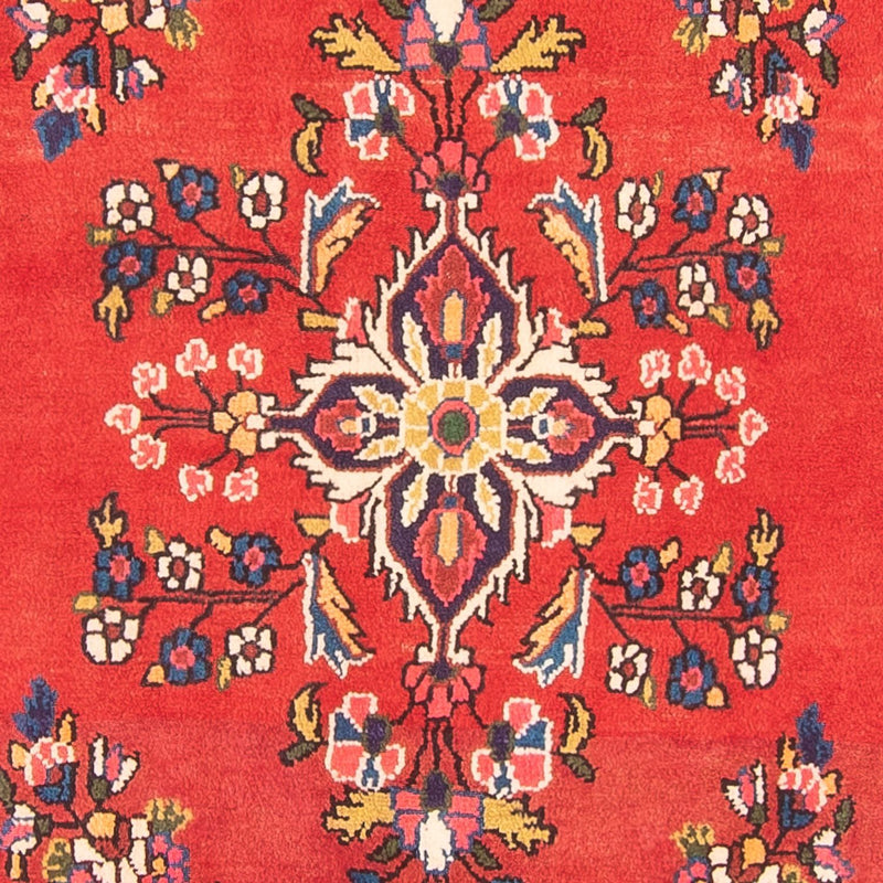 Tapis de couloir Tapis persan - Nomadic - 293 x 110 cm - rouge