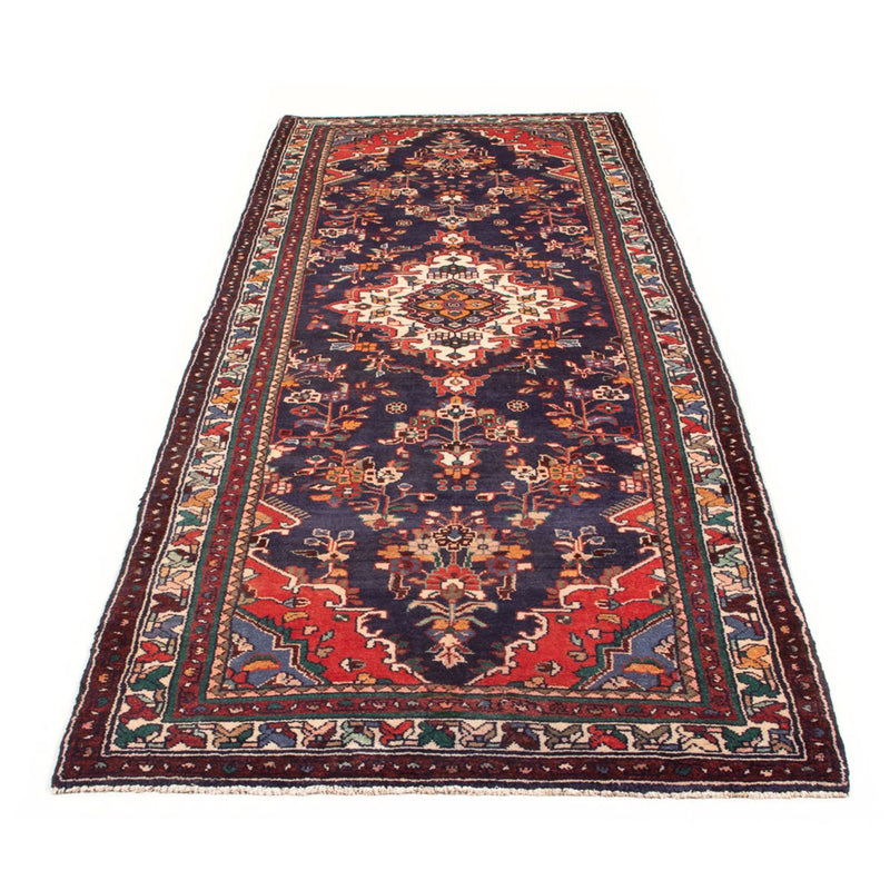 Tapis de couloir Tapis persan - Nomadic - 315 x 108 cm - bleu foncé