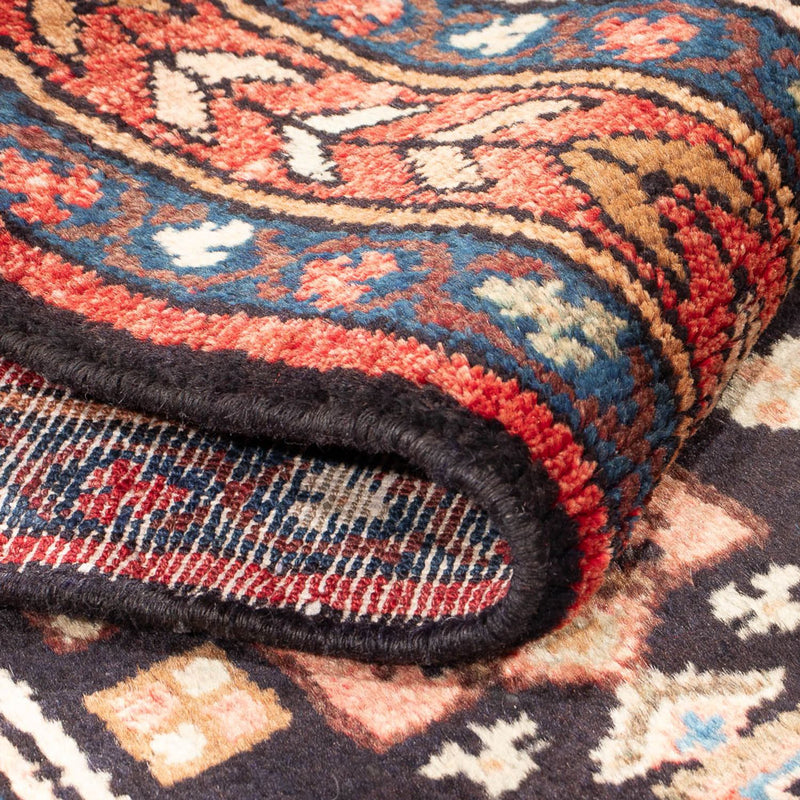 Tapis de couloir Tapis persan - Nomadic - 300 x 110 cm - bleu foncé