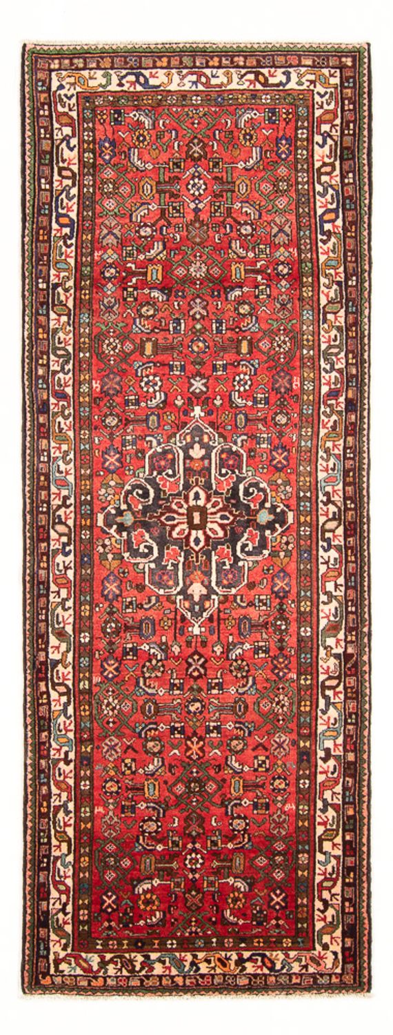 Tapis de couloir Tapis persan - Nomadic - 313 x 115 cm - rouge