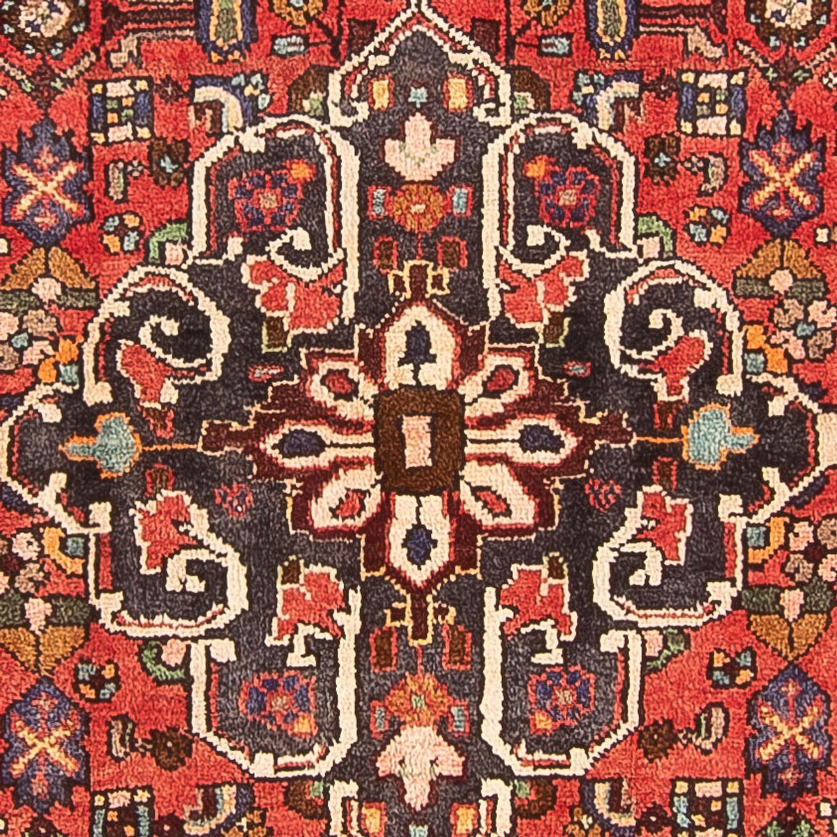 Tapis de couloir Tapis persan - Nomadic - 313 x 115 cm - rouge