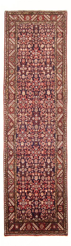 Tapis de couloir Tapis persan - Nomadic - 317 x 103 cm - bleu foncé