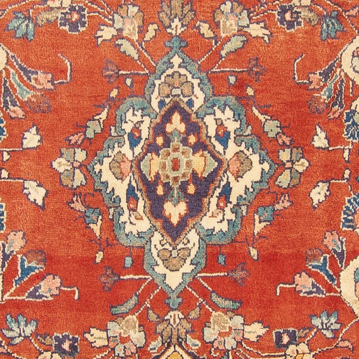 Tapis de couloir Tapis persan - Nomadic - 313 x 108 cm - rouge