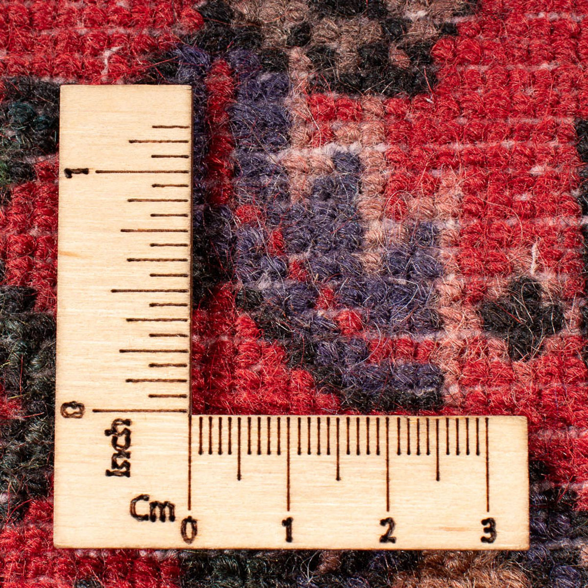 Tapis de couloir Tapis persan - Nomadic - 270 x 125 cm - rouge