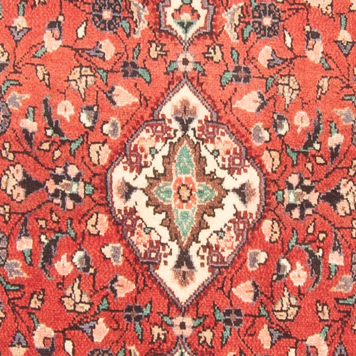 Tapis de couloir Tapis persan - Nomadic - 350 x 96 cm - rouge