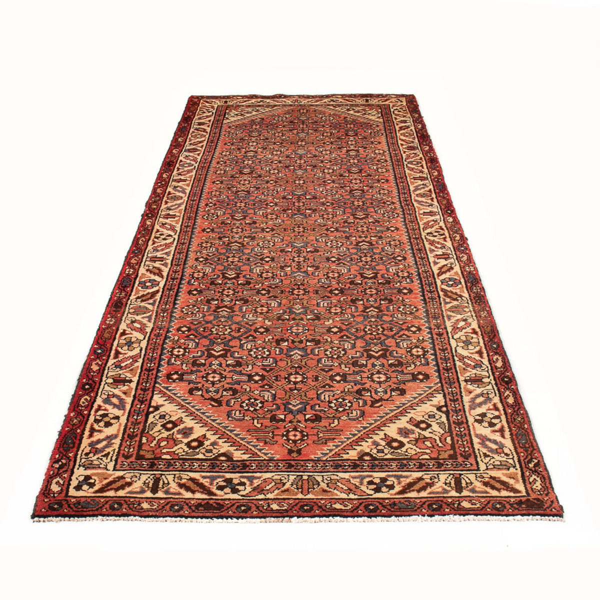 Tapis de couloir Tapis persan - Nomadic - 302 x 107 cm - bleu foncé