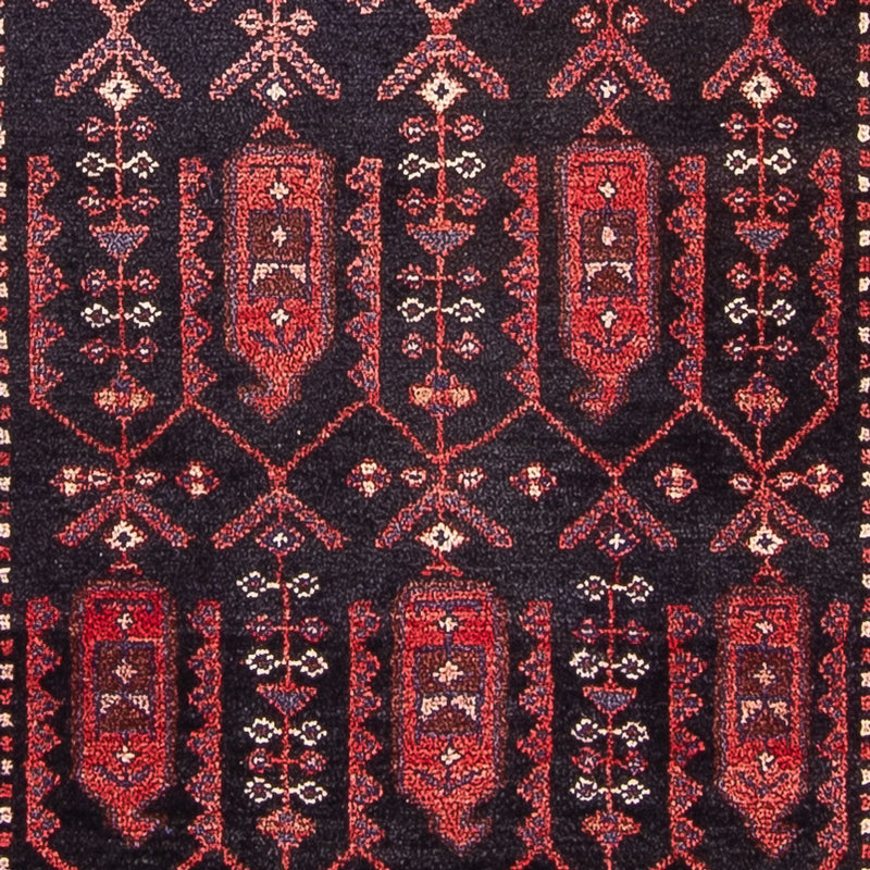 Tapis de couloir Tapis persan - Nomadic - 305 x 117 cm - bleu foncé