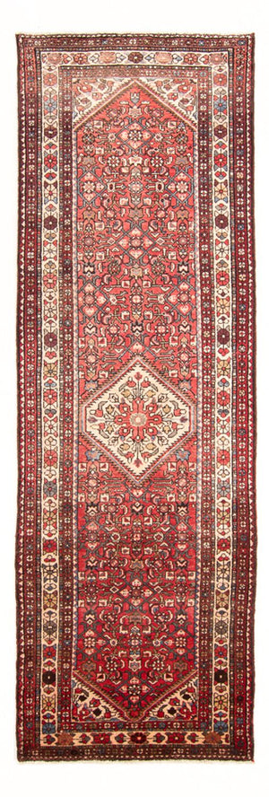 Tapis de couloir Tapis persan - Nomadic - 316 x 107 cm - rouge