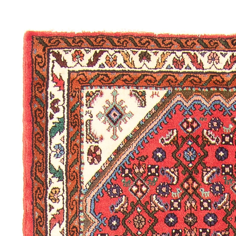 Tapis de couloir Tapis persan - Nomadic - 293 x 111 cm - rouge