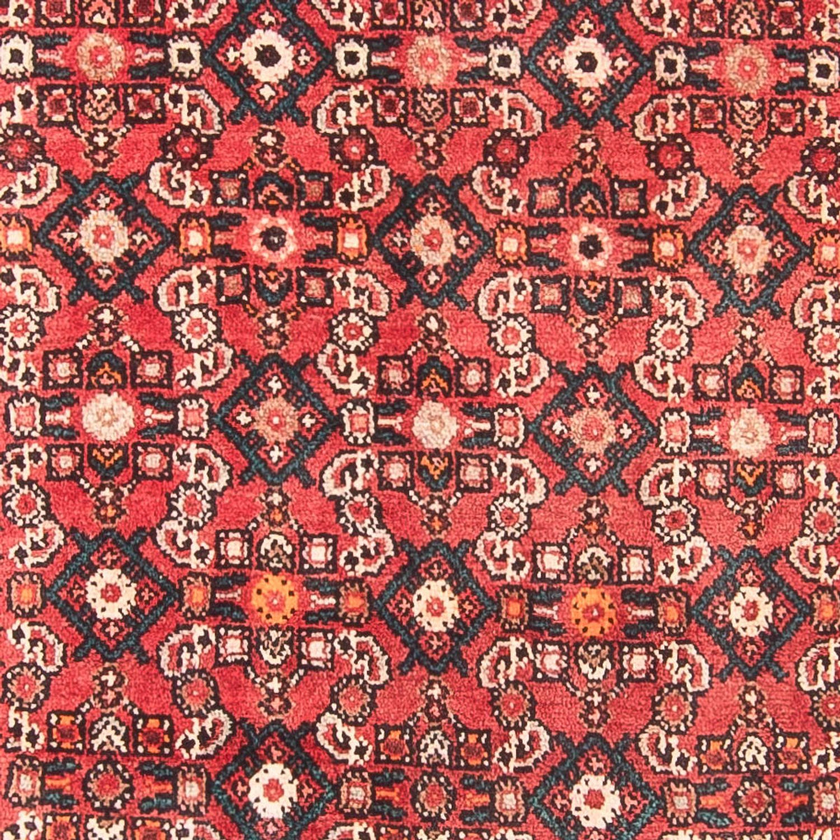 Tapis de couloir Tapis persan - Nomadic - 297 x 115 cm - rouge