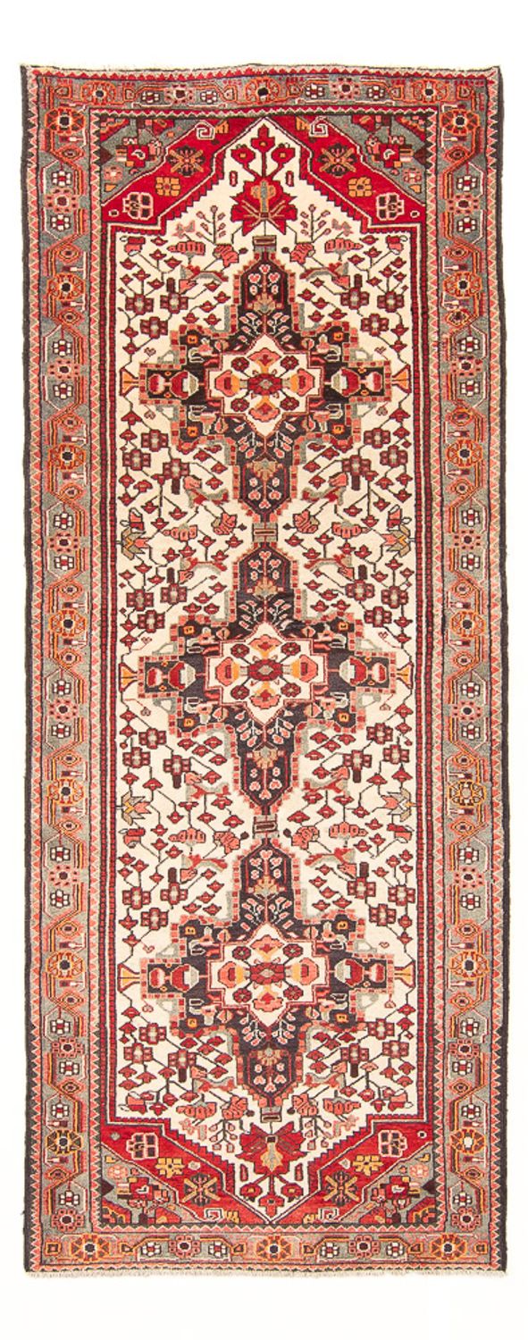 Tapis de couloir Tapis persan - Nomadic - 288 x 112 cm - crème