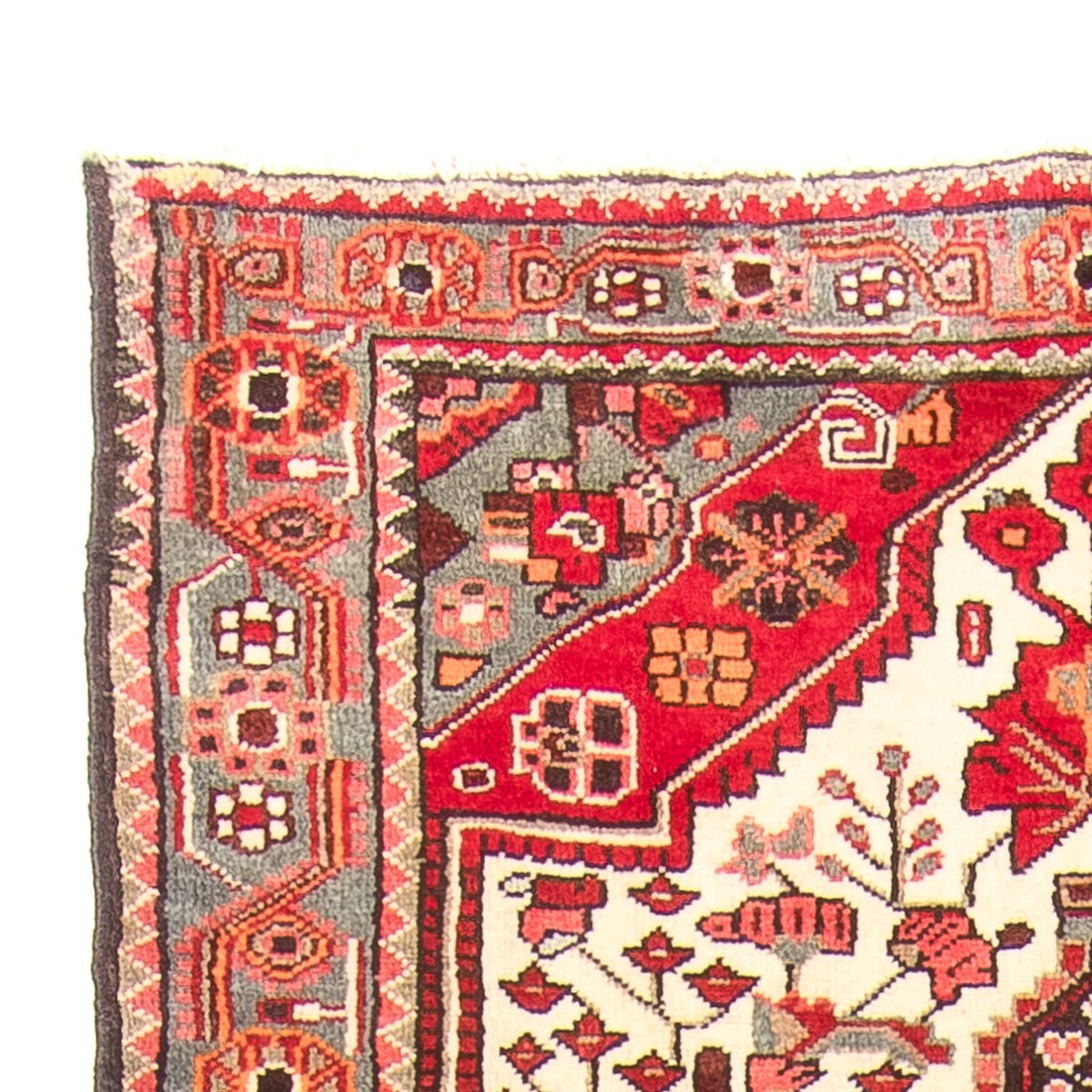 Tapis de couloir Tapis persan - Nomadic - 288 x 112 cm - crème