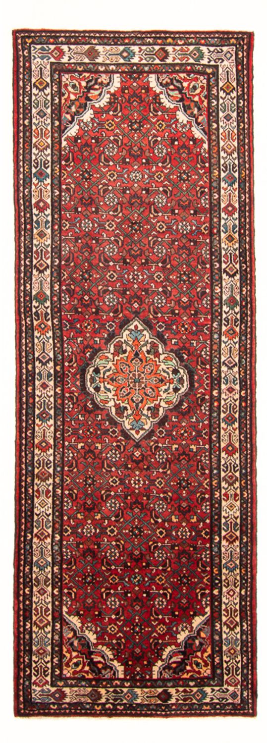 Tapis de couloir Tapis persan - Nomadic - 296 x 119 cm - rouge