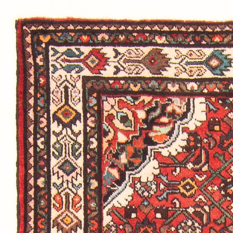 Tapis de couloir Tapis persan - Nomadic - 296 x 119 cm - rouge