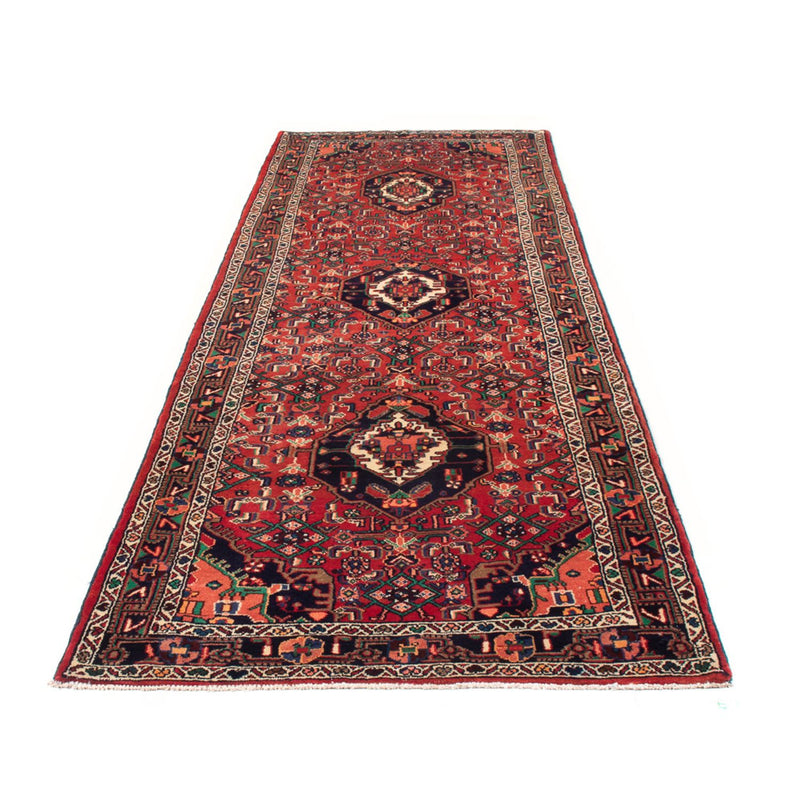 Tapis de couloir Tapis persan - Nomadic - 322 x 113 cm - rouge